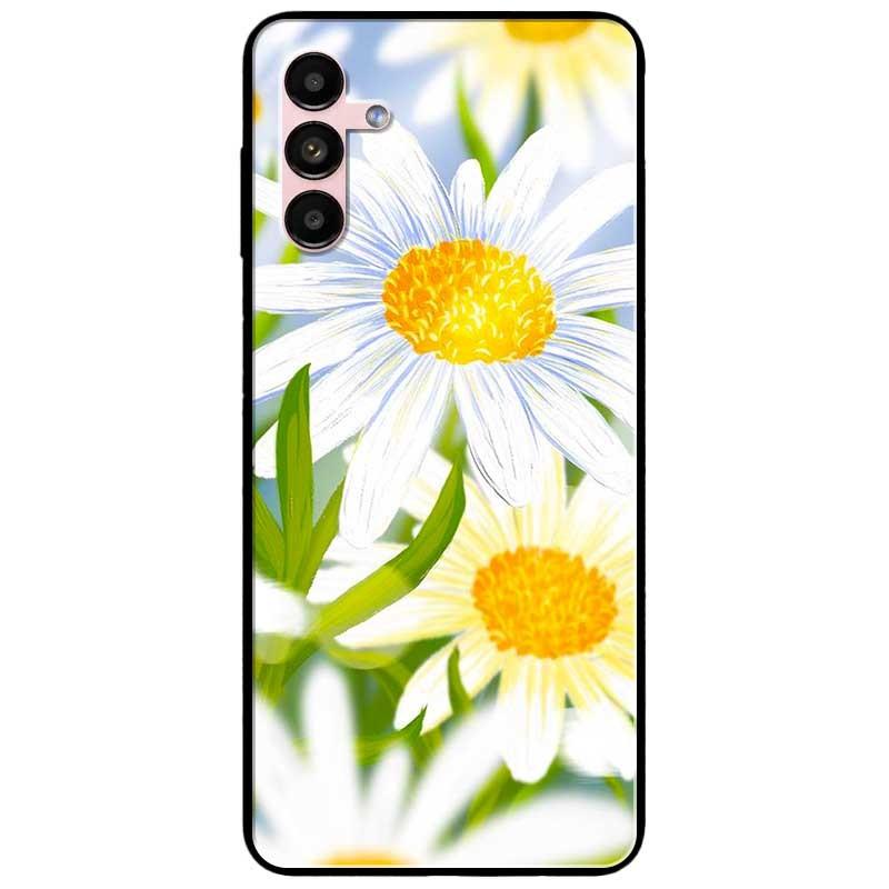 Ốp lưng dành cho Samsung A13 5G - Samsung A33 5G - Hoa Vẽ Xanh
