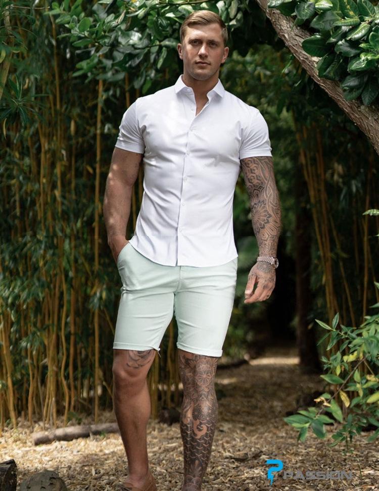 Áo sơ mi nam body cao cấp A507