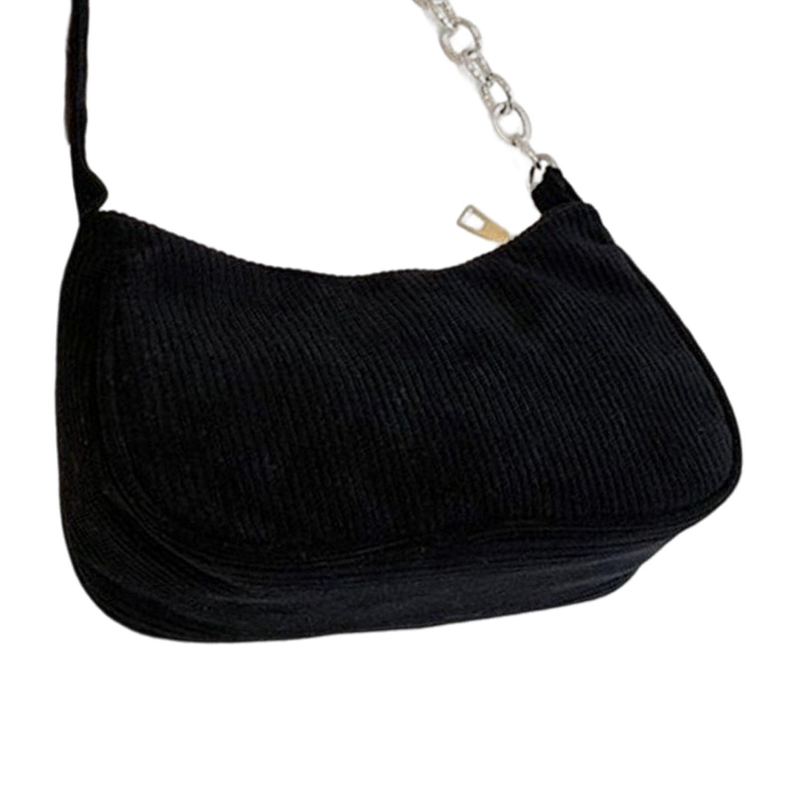 Women Dumpling Bun, Vacation Tote Underarm Bags Large Capacity Wallet Shopping Bag Pouch Beach Lady Corduroy Shoulder Bag, Handbag