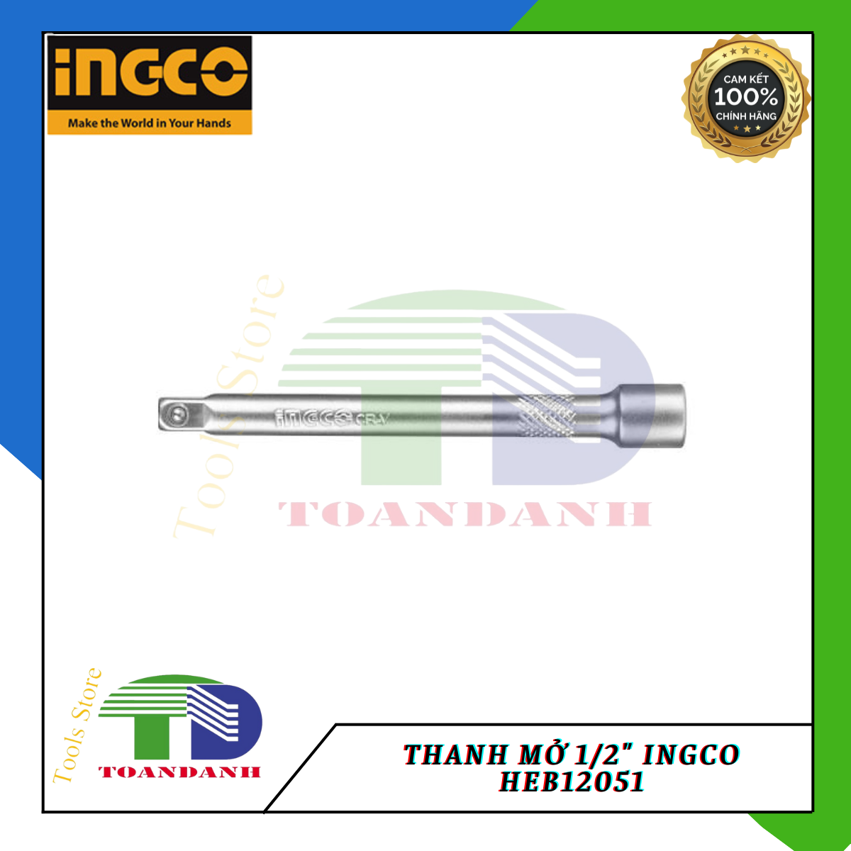 Thanh mở 1/2" INGCO HEB12051