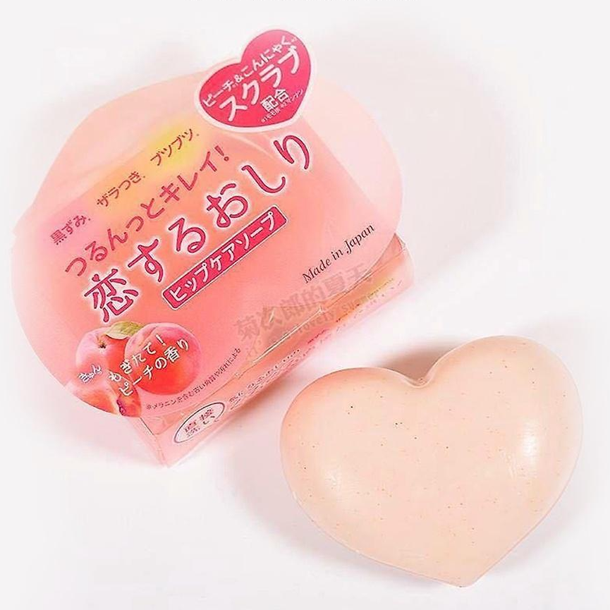 Xà phòng ngừa thâm mông và làm sạch cơ thể Pelican Hip Care Scrub Soap 80g