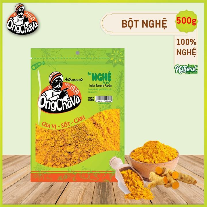 Bột Nghệ Ấn Độ Ông Chà Và 500gr (Indian Turmeric Powder)