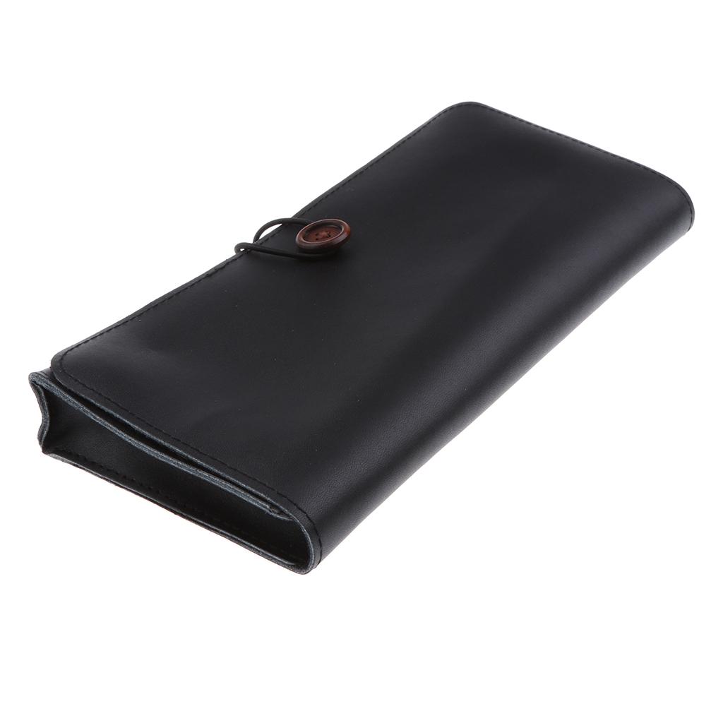 For Nintendo Switch Control Leather Travel Carrying Case Storage Bag With 5 Game Card Slot