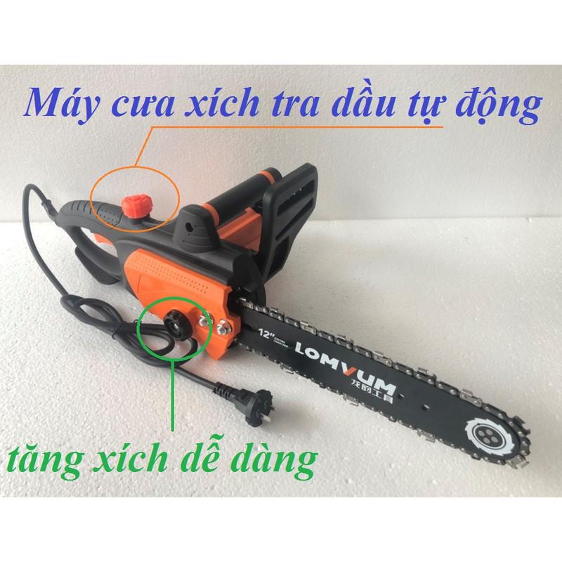 Máy cưa xích tra dầu tự động hàng chuẩn loại 1, thiết kế nhỏ gọn, dễ sử dụng