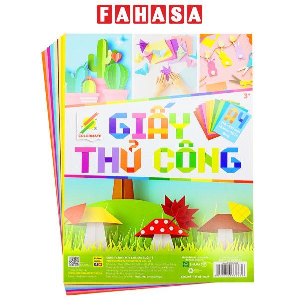 Giấy Thủ Công A4 10 Màu - Colormate GTC-2656