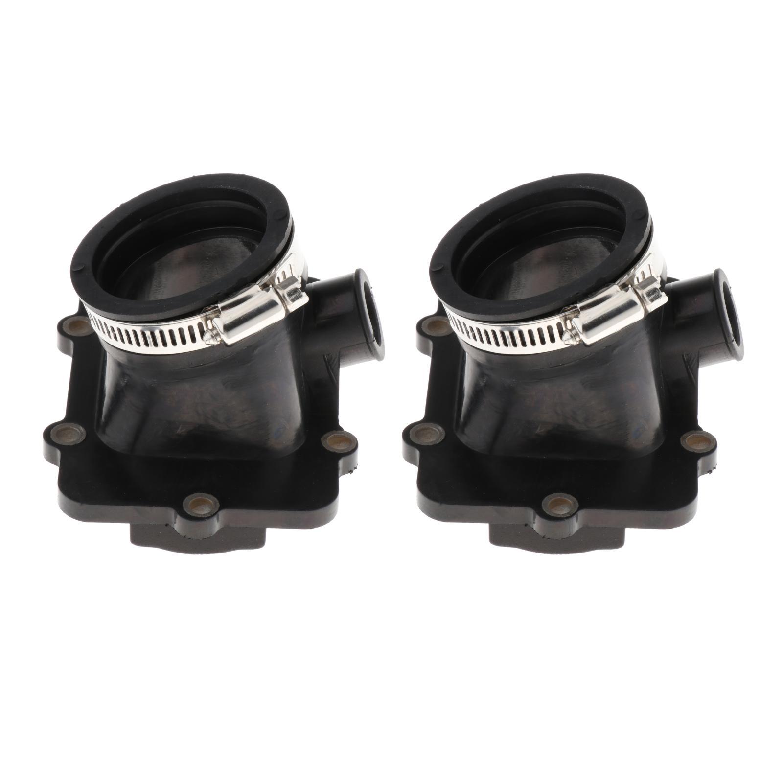 2x Carburetor Carb Intake Manifold Boot Fit for Ski-Doo 600 500 Replacement