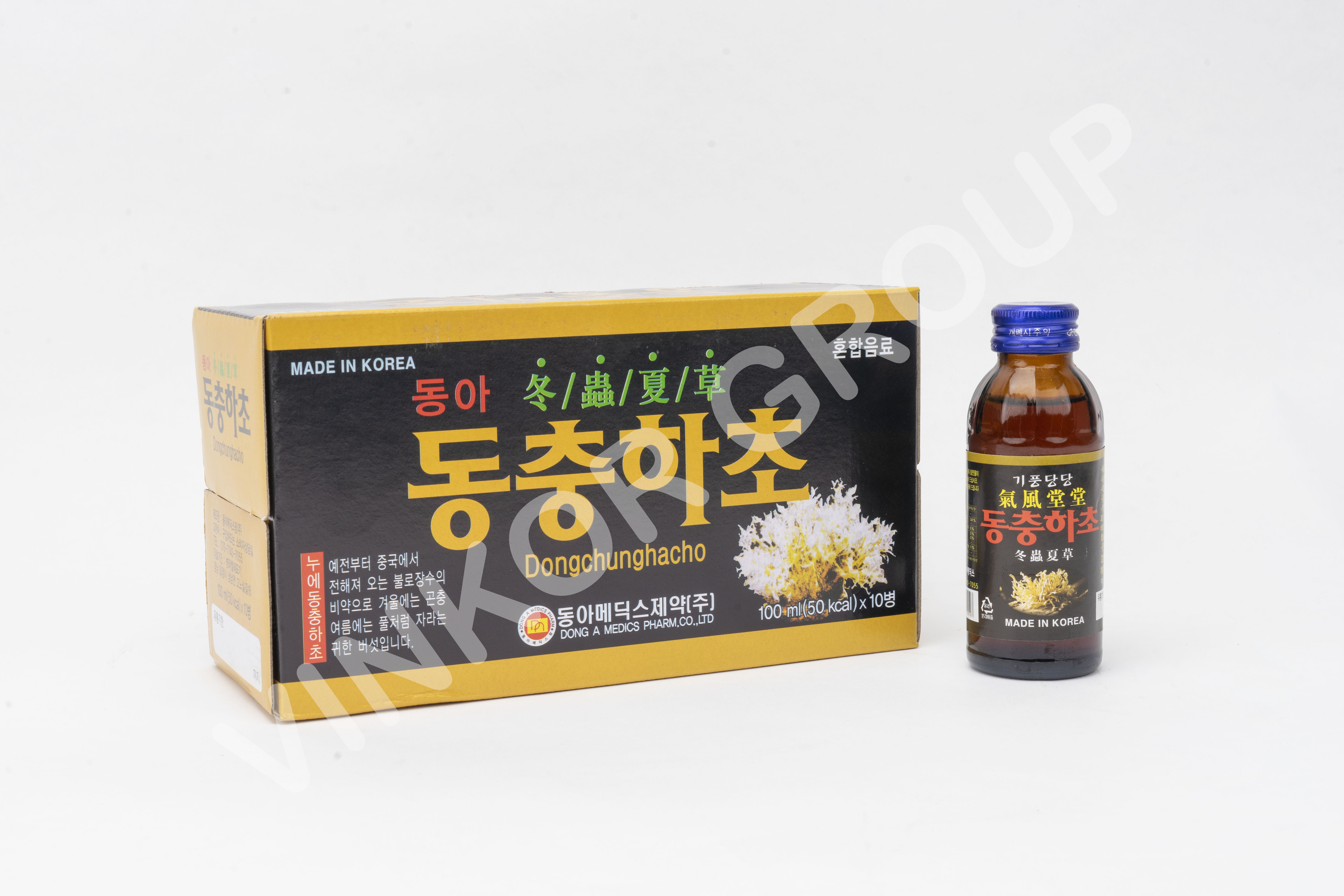 Nước Uống Đông Trùng Hạ Thảo Hàn Quốc Dong A Hôp 10 chai 100ml