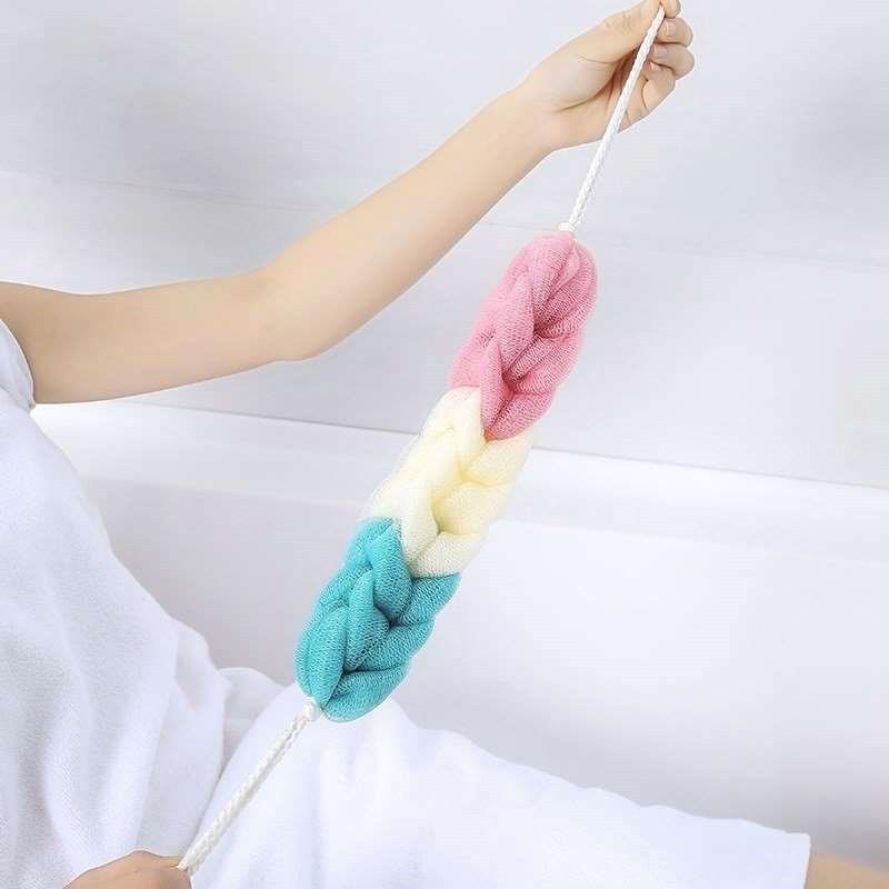 Bông tắm mẫu dài -hổ trợ chà lưng-