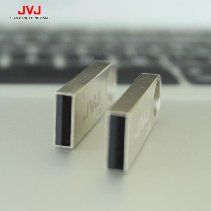 USB 4/8/16/32/64GB 2.0 JVJ S3 siêu nhỏ vỏ kim loại, chống nước - Hàng Chính hãng