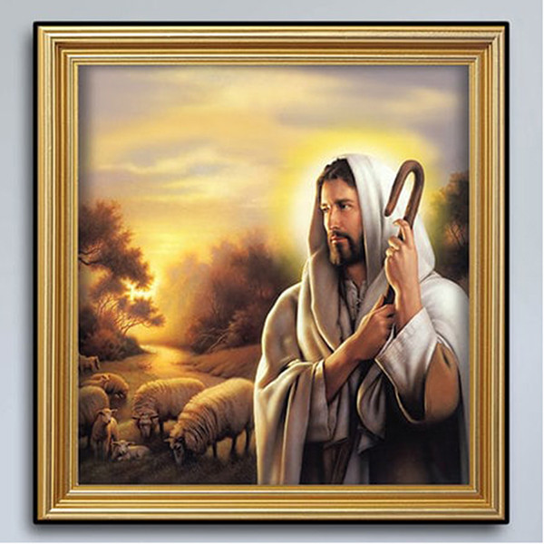 Tranh Chúa Giêsu Chăn Chiên W602