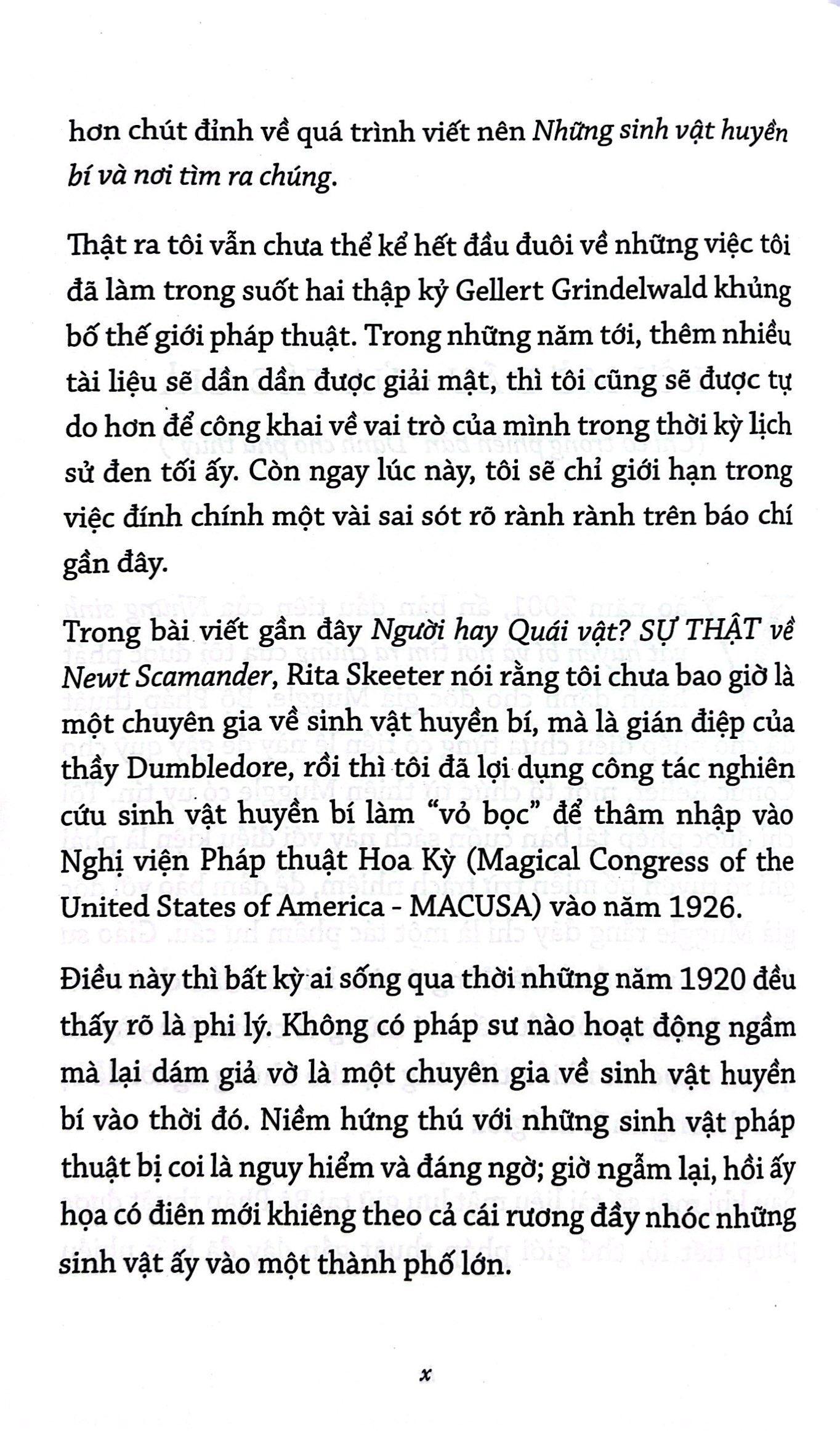 Sách - Sinh Vật Huyền Bí Và Nơi Tìm Ra Chúng - Newt Scamander - Fantastic Beasts And Where To Find Them (Tái Bản 2025)