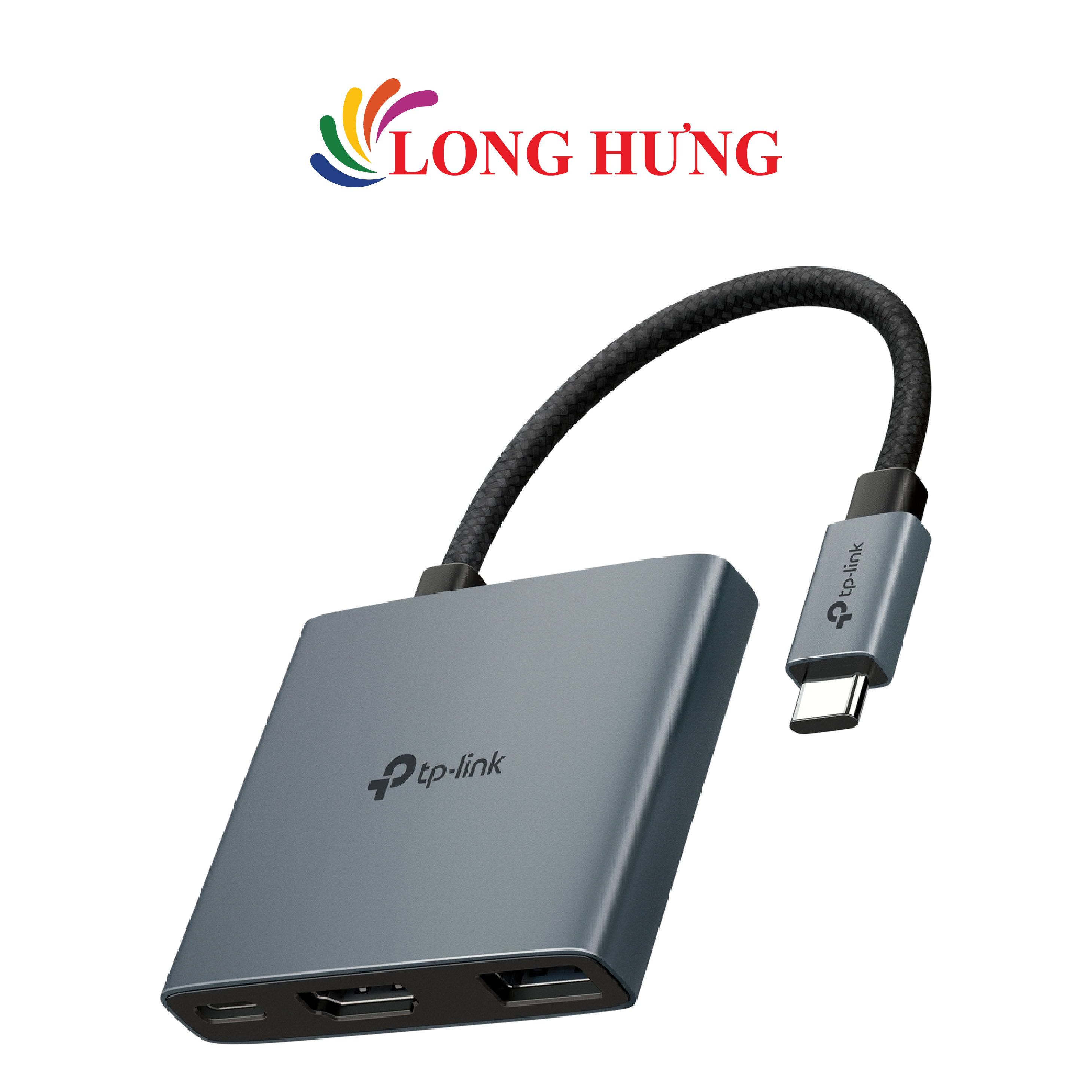 Cổng chuyển đổi TP-Link 3-in-1 USB Type-C UH3020C - Hàng chính hãng