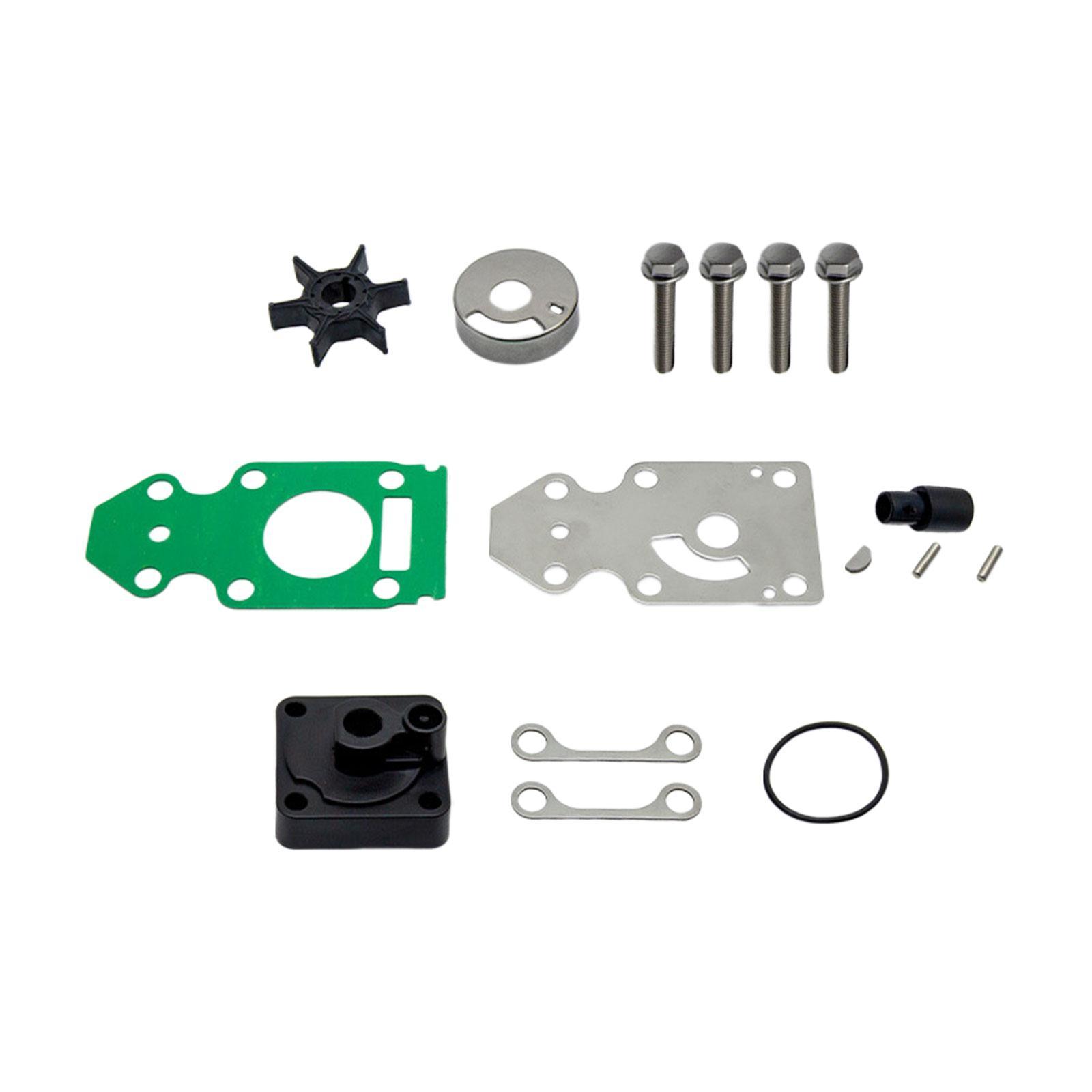 Outboard Pump Rebuild Outboard Parts Easy Installation Professional Durable Metal for Two Stroke 15 Horsepower