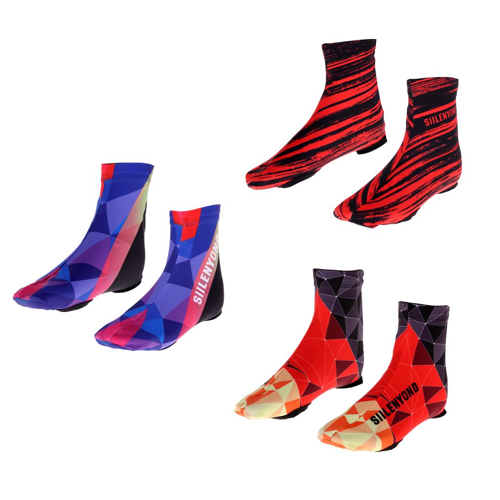 Bike Bicycle Shoe Covers Cycling Overshoes Zippered Winter Outdoor Sports Windproof Warmer Booties for Men Women