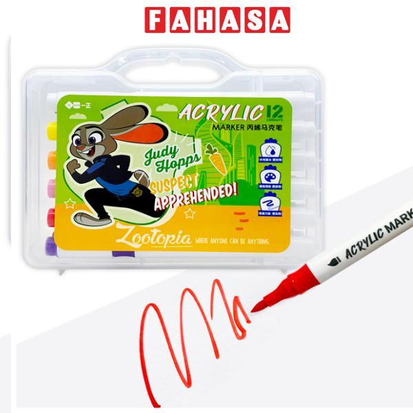 Hộp 12 Màu Marker Acrylic - iiGEN YZ360025