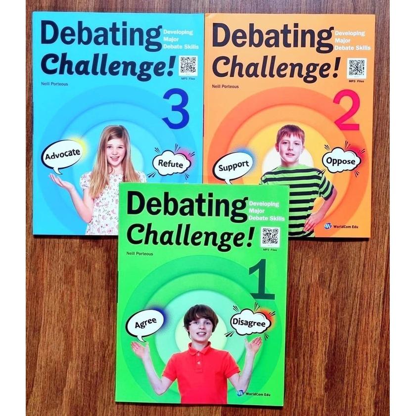 Debating challenge bộ 3c in màu laser kèm file audio