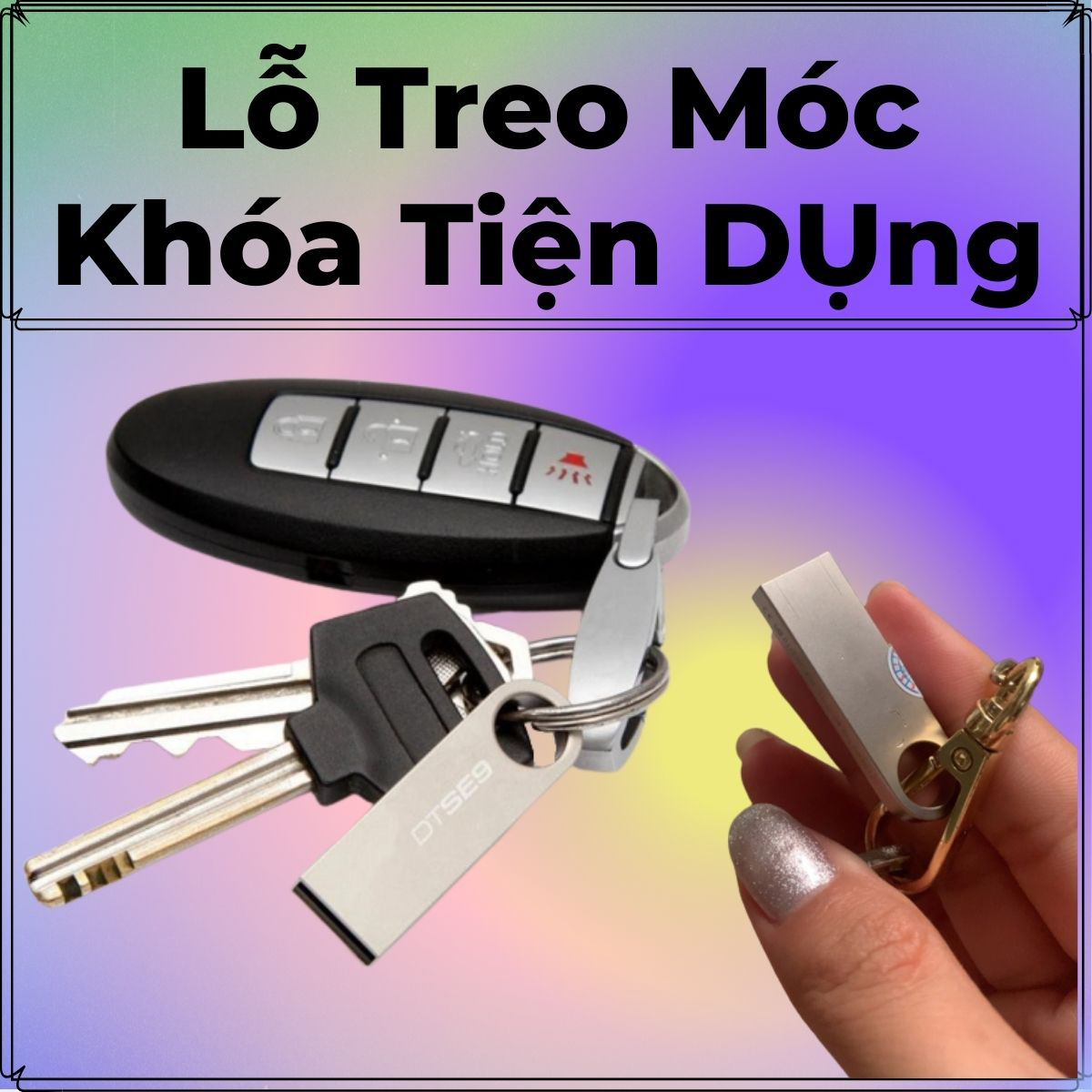 USB 64gb cao cấp TLT - Thiết kế nhỏ gọn, vỏ kim loại, chống nước, kết hợp công nghệ truyền tải siêu tốc