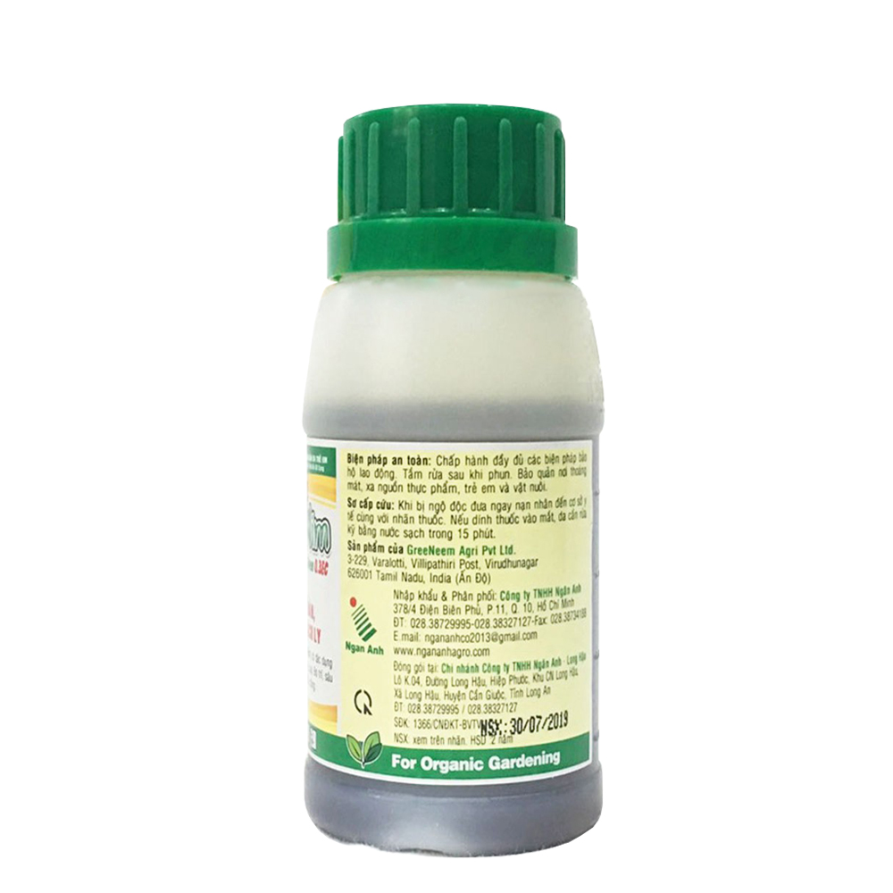 Chế phẩm sinh học trừ sâu NeemNim - Chai 100ml