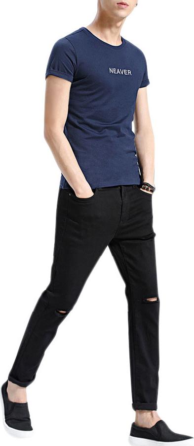 Quần Jean Nam Rách Gối Cao Cấp QJ102