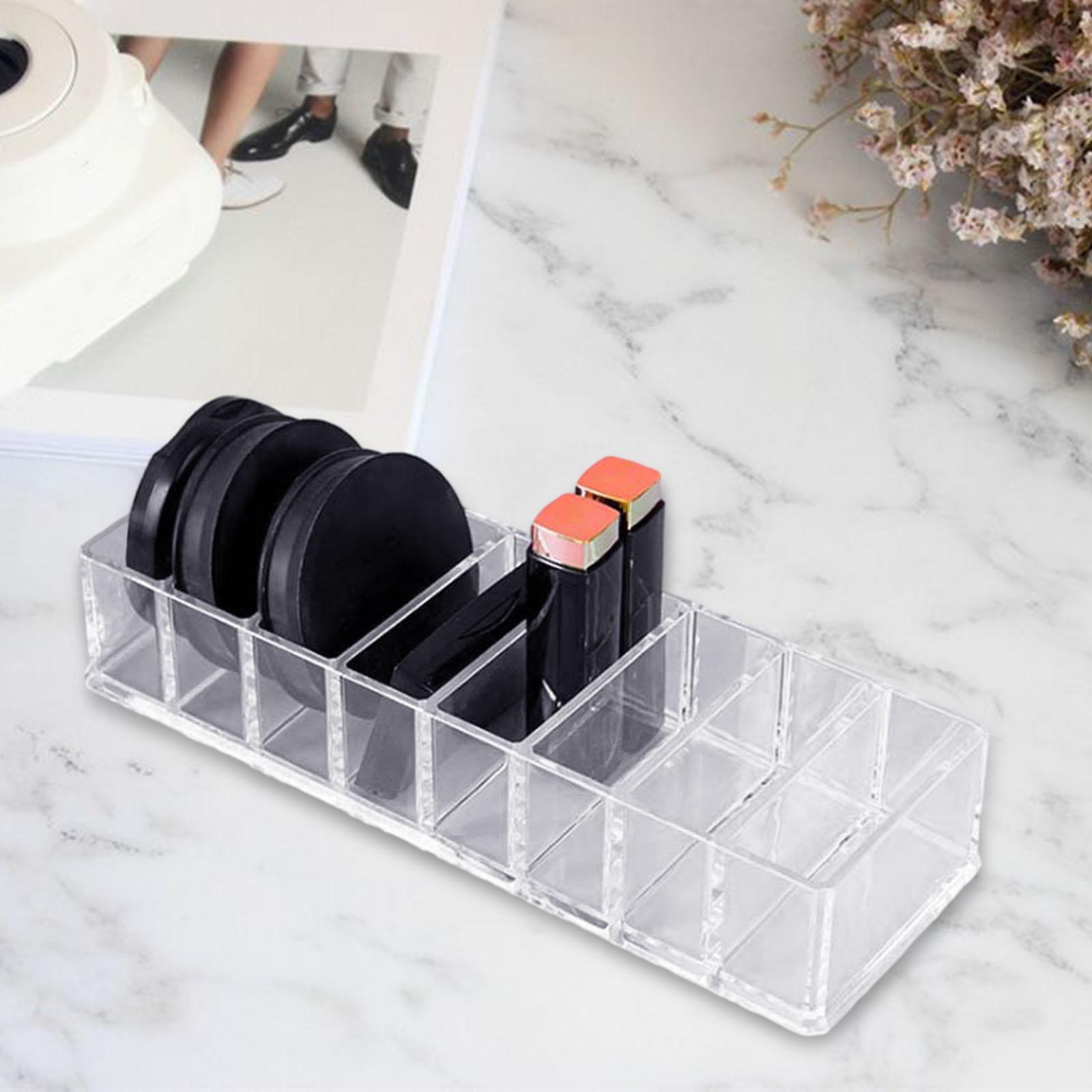 Makeup Organizer Acrylic Cosmetic Storage Jewelry Display Boxes for Table