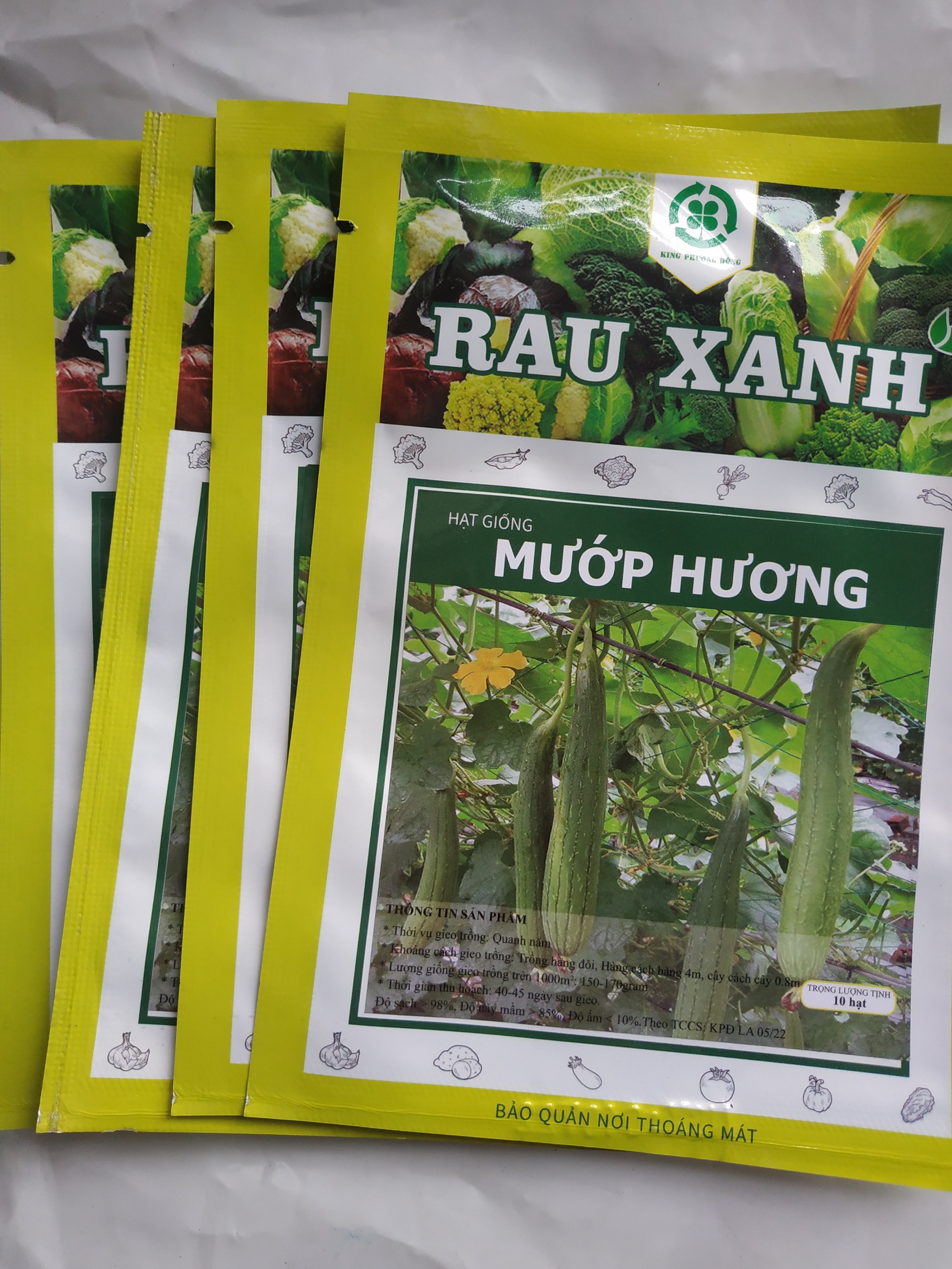 Combo 10 gói Hạt giống MƯỚP HƯƠNG - gói 10 hạt