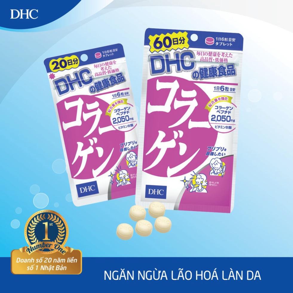 Viên Uống Collagen DHC Nhật Bản Thực Phẩm Chức Năng Giúp Chống Lão Hoá, Làm Đẹp Da, Tăng Khả Năng Đàn Hồi, Hỗ Trợ Xương Khớp 60 Ngày 360 Viên