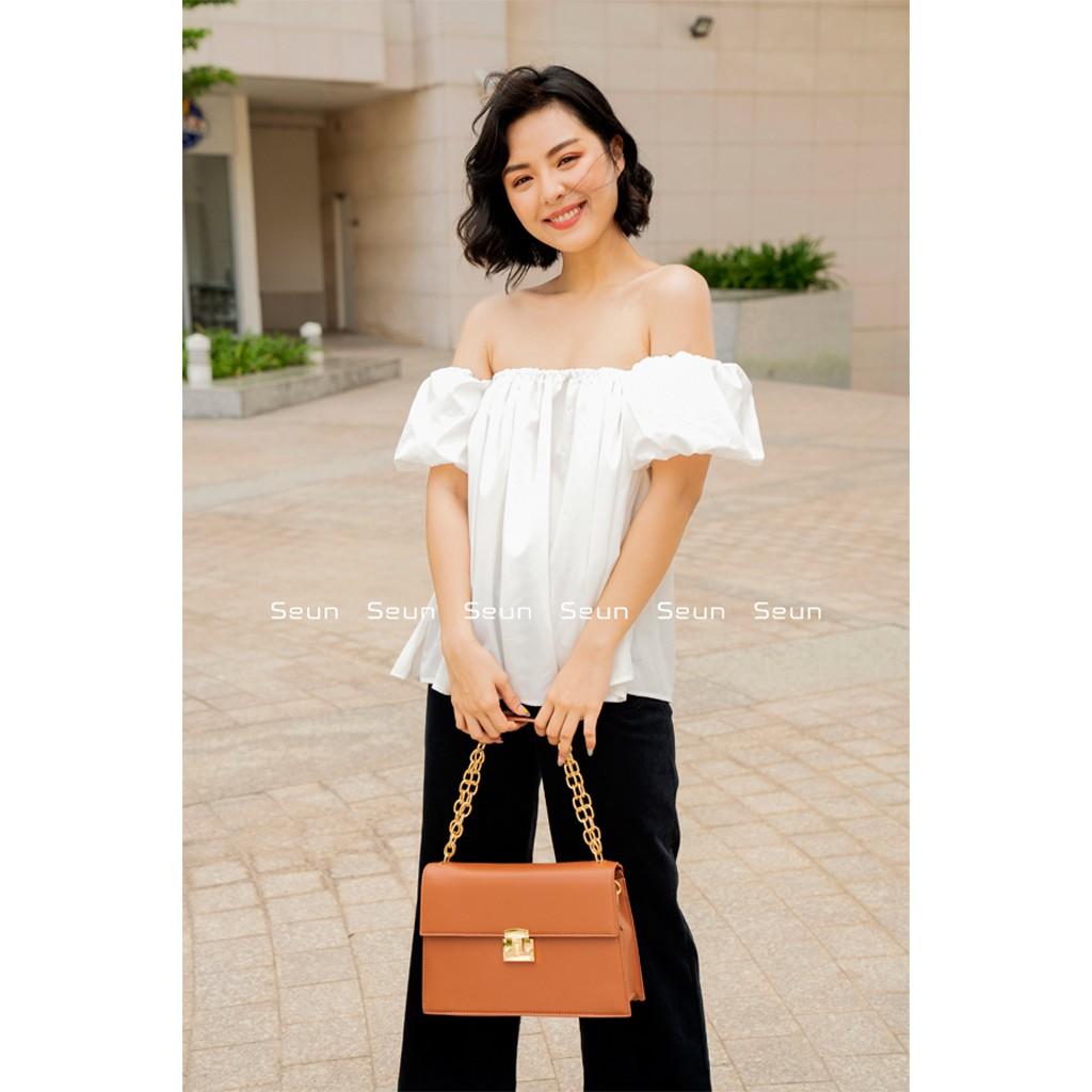 Túi Đeo Vai Nữ Công Sở Size Lớn Túi Đeo Chéo Cao Cấp Đơn Giản Tanglebag