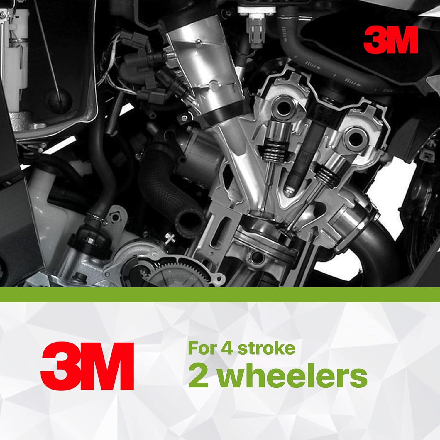 Phụ gia nhớt vệ sinh động cơ xe máy 3M 50ml 3M-EOF50 - Tẩy cặn carbon, súc động cơ