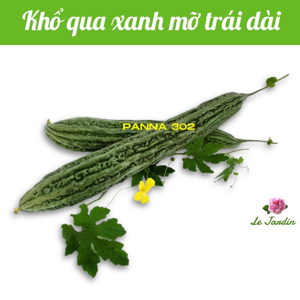 Hạt giống Khổ Qua Xanh mỡ Panna 302 gói 5h - Ít đắng