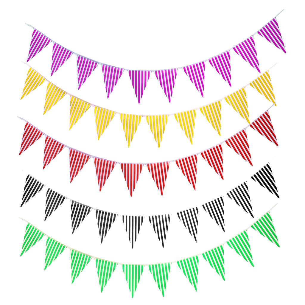 2.2 Triangle Flags Banner Pennant Flag for Party Decoration Bunting Banner for Party Decoration