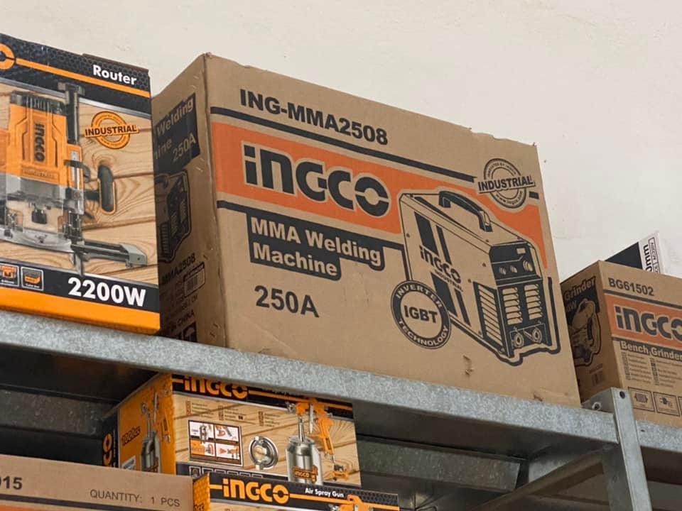 MÁY HÀN ĐIỆN TỬ INVERTER 250A INGCO ING-MMA2508 - HÀNG CHÍNH HÃNG