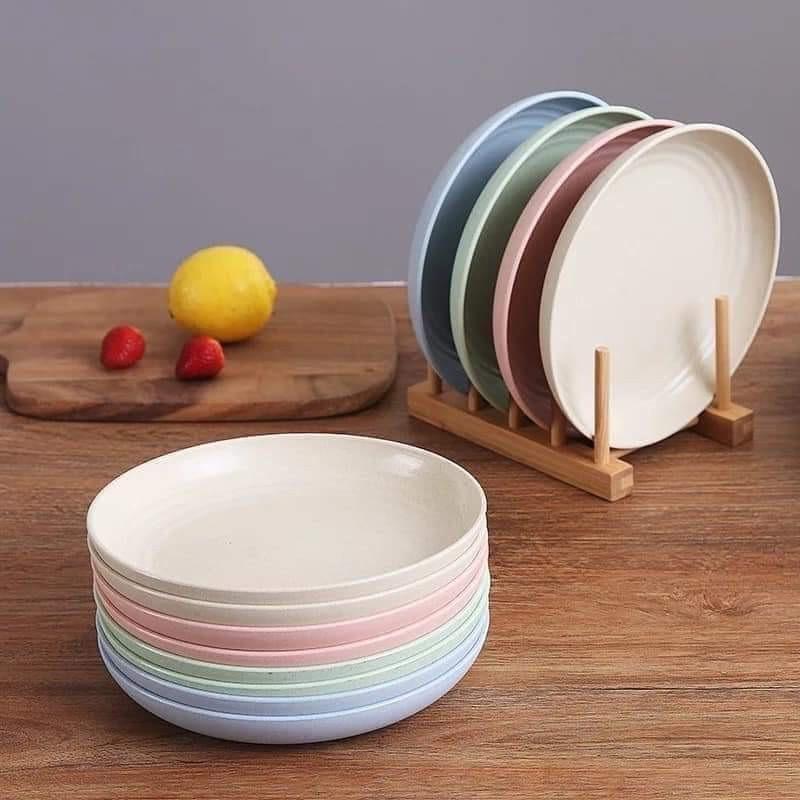 Set 8 Đĩa Lúa Mạch Màu Pastel