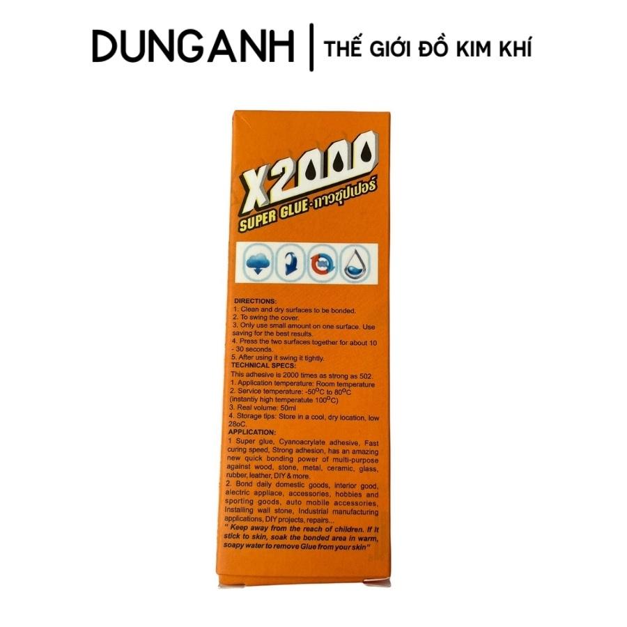 Keo x2000 lọ 50G