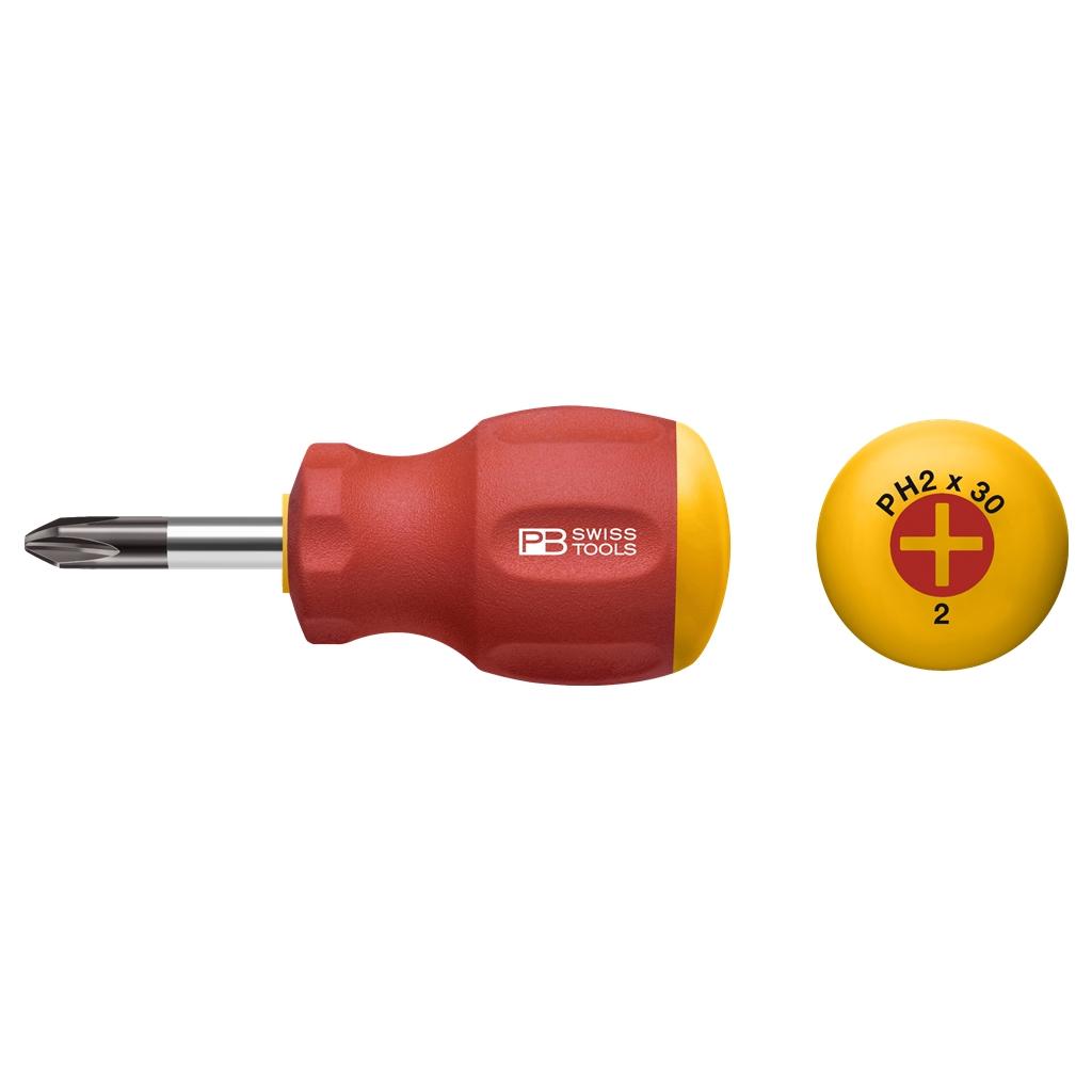 TUA VÍT DẠNG NGẮN TAY CẦM SWISS GRIP STUBBY PB SWISS TOOLS PH1 PB 8195.1-30