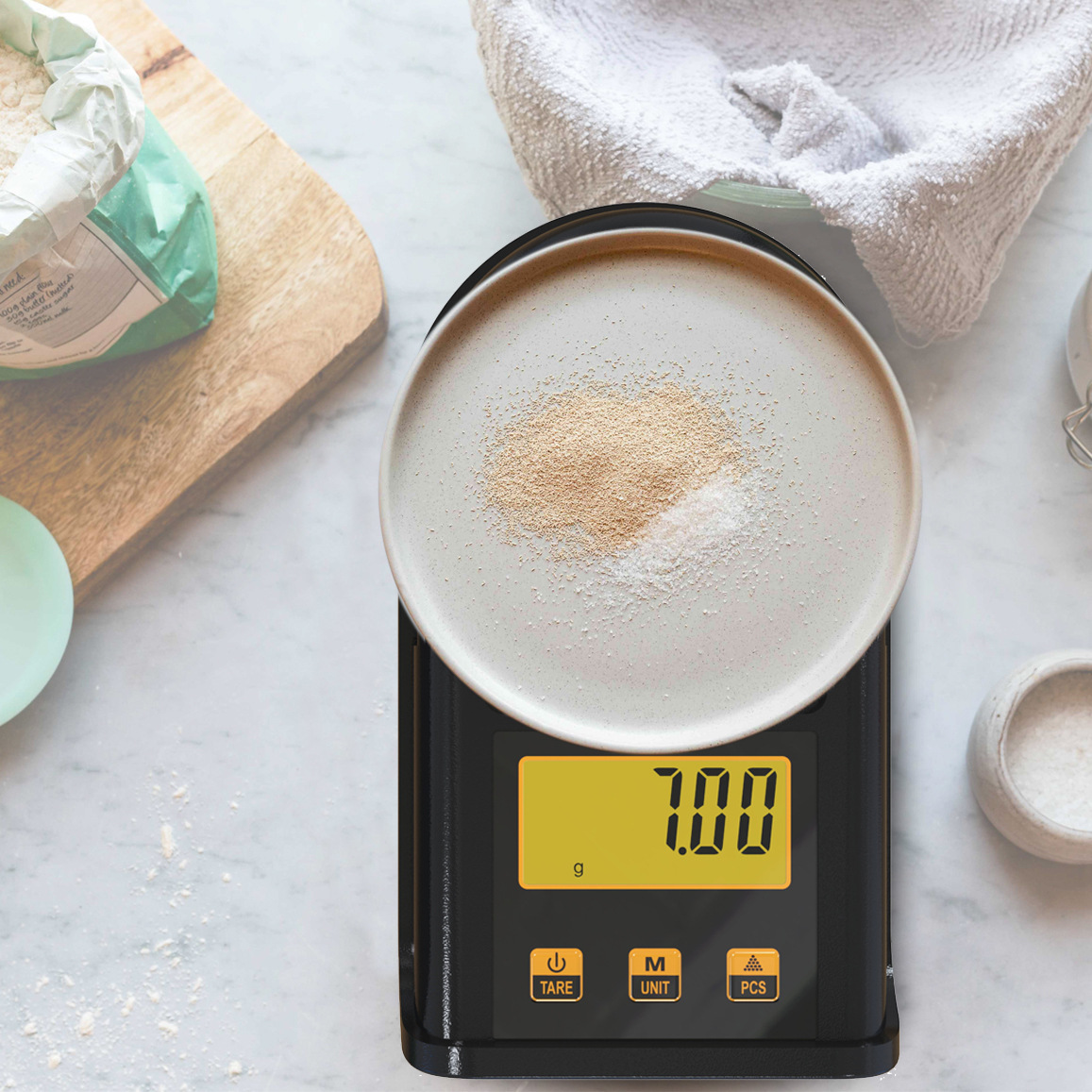 Cân tiểu ly nhà bếp bỏ túi tiện lợi Electronic Kitchen Scale 500g 0.001g