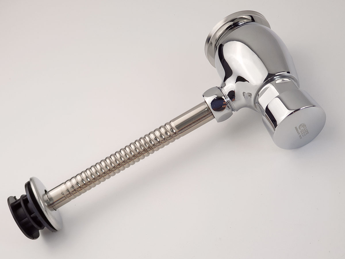 Van xả tiểu nhấn nam, chất liệu Đồng mạ Chrome Eurolife EL-XT140
