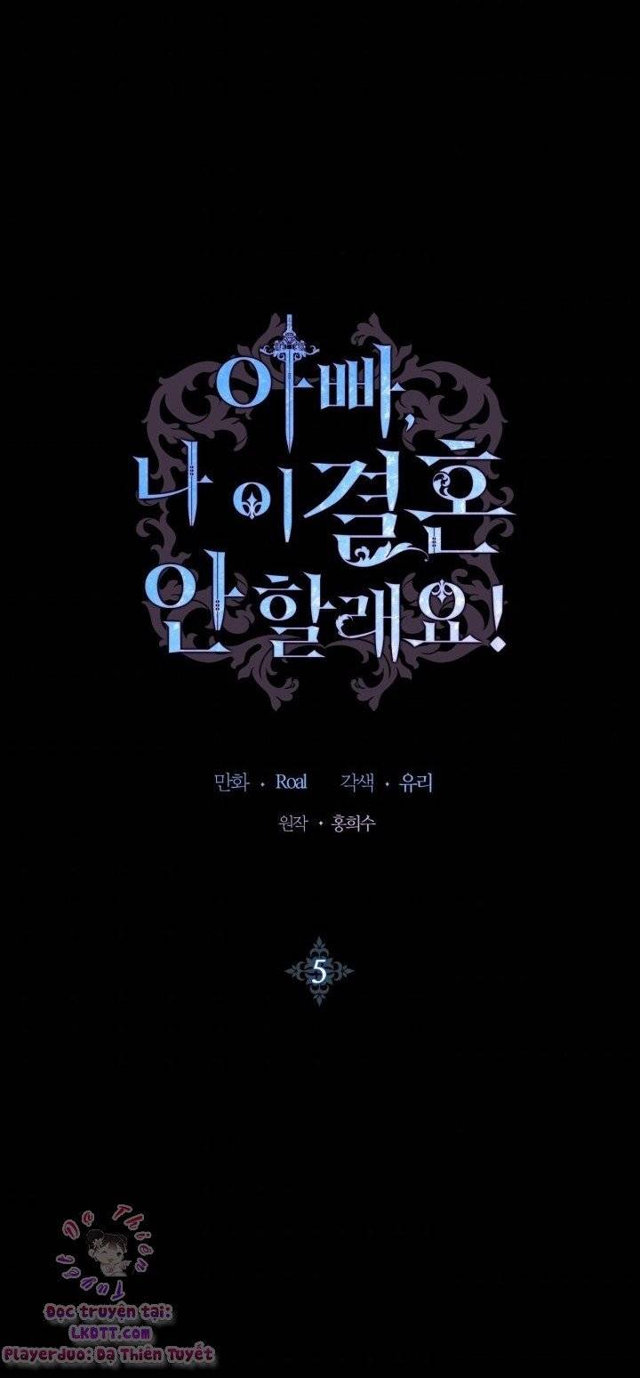 cha, con không muốn kết hôn đâu chapter 5 6