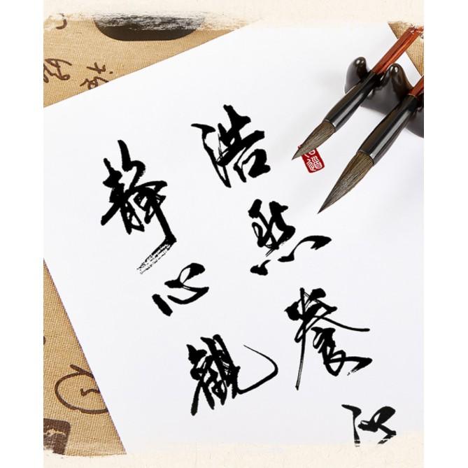 Bộ Combo Bút Lông Viết Thư Pháp, Vẽ Calligraphy, Kanji, Hán Tự, Chữ Nho, Chữ Hàn Baoke - S008