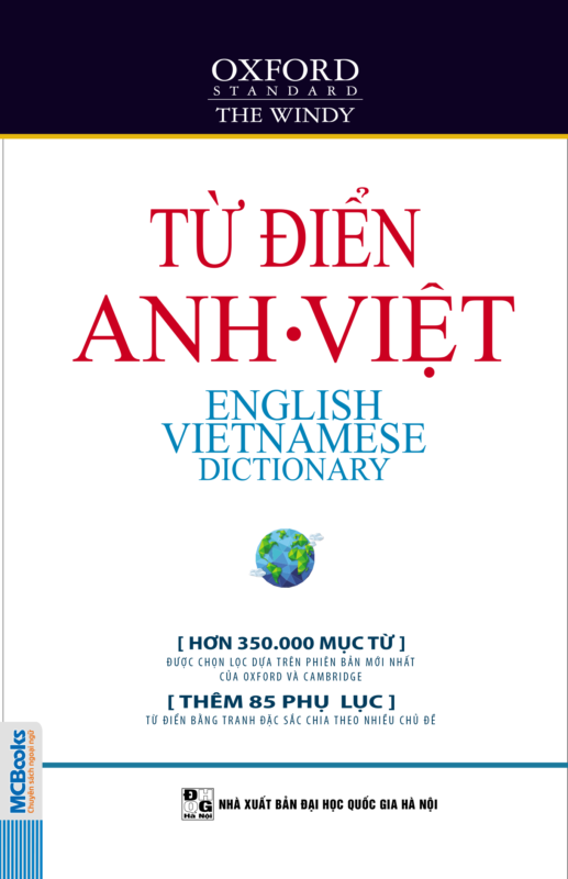 Từ Điển Oxford Anh - Việt (Hơn 350.000 Từ) (Bìa Mềm Màu Trắng) - MinhAnBooks