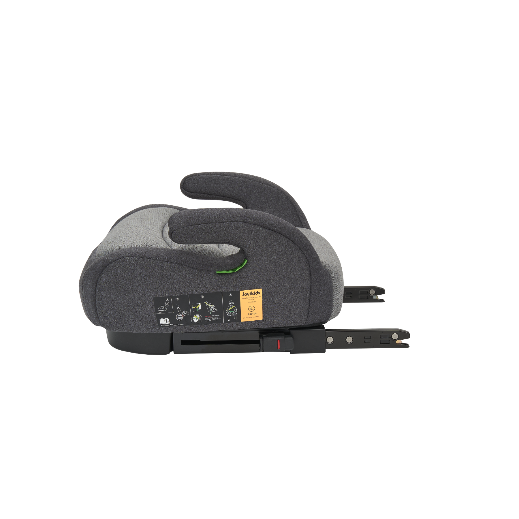 Ghế Ô Tô Booster OHHO - Cho Bé Cao 125 - 150 cm - Jovikids WD020_GREY - Màu Xám
