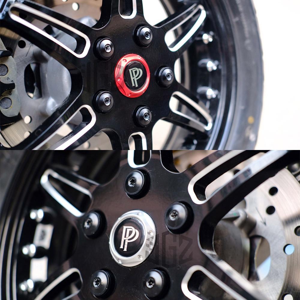 Nắp Đậy Trục Bánh Xe Trang Trí Cho Xe Máy Vespa Gts Lx Lxv 50 125 250 300 Gtv Ốp