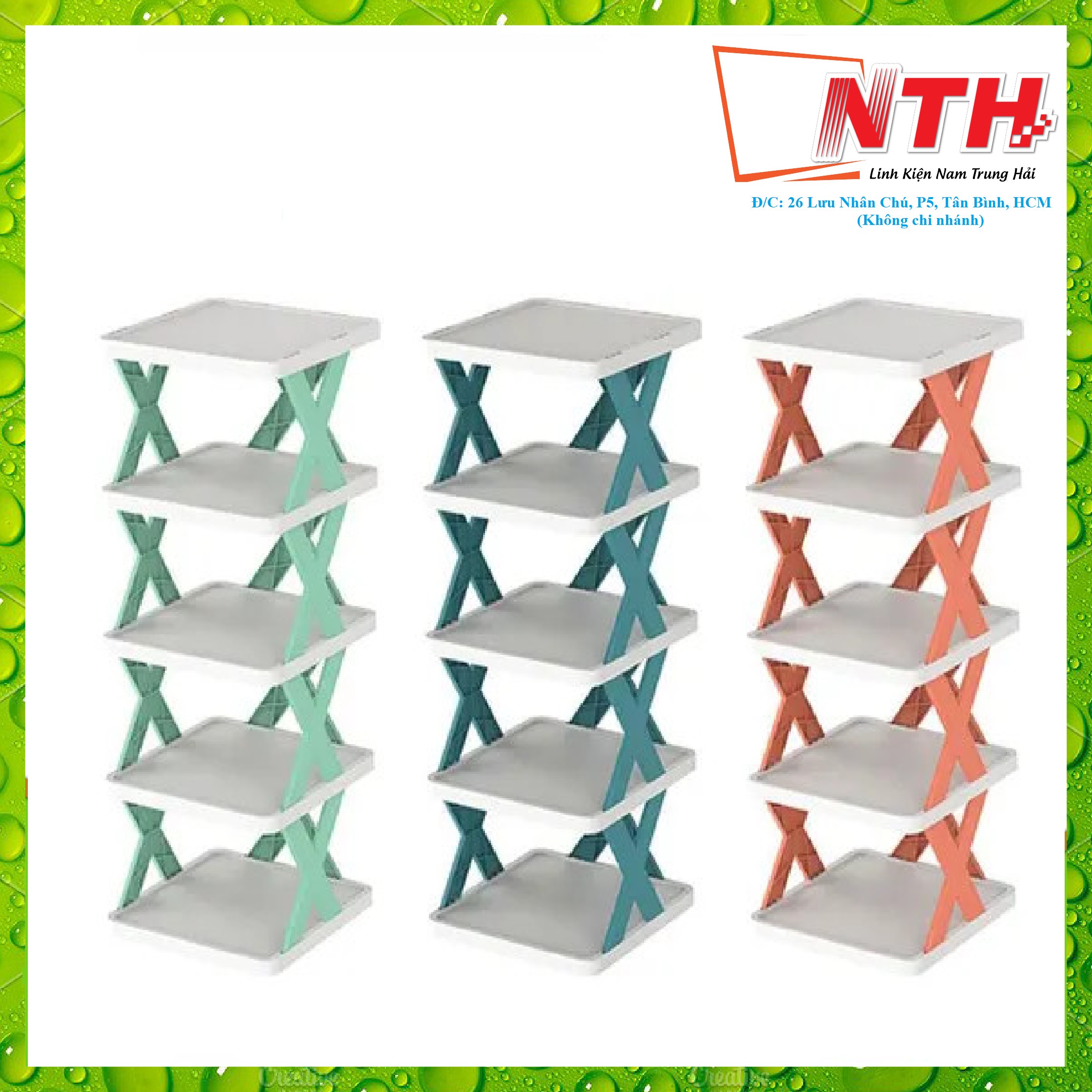 KỆ GIÀY 5 TẦNG CHỮ X CỰC ĐẸP