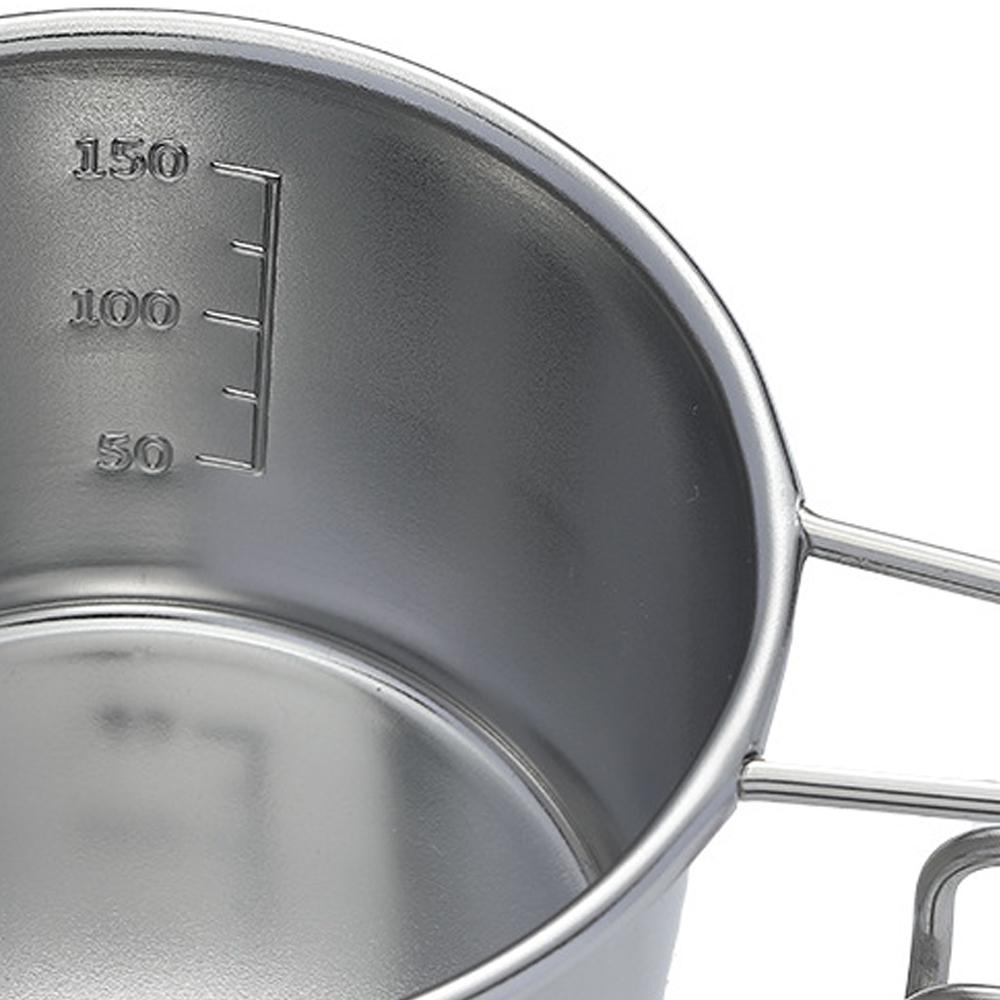 Set Nồi Nấu Nướng Ngoài Trời Thép Không Gỉ Ngoài Trời 160Ml Campingmoon S180