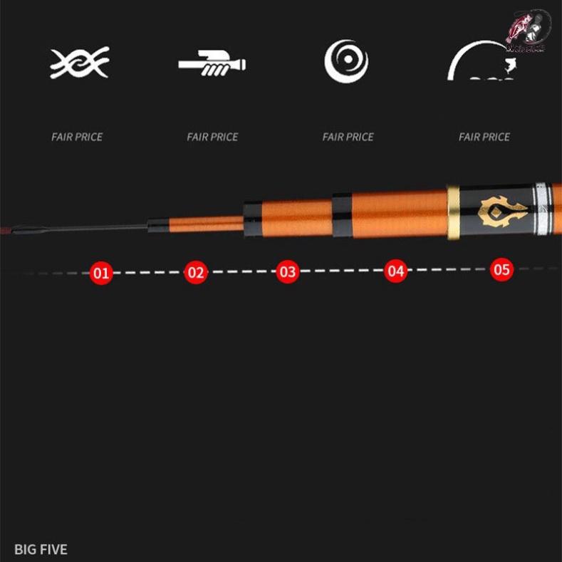 Cần Câu Tay Đế Vương Chư Hầu 6H, Cần Câu Đài Cao Cấp - đại hạ giá