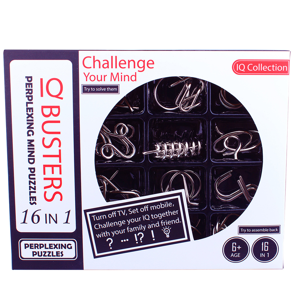 Set 16 bộ mở khóa quà tặng nhiều mức độ khó gia tăng khả năng quan sát tư duy ngược giải quyết vấn đề