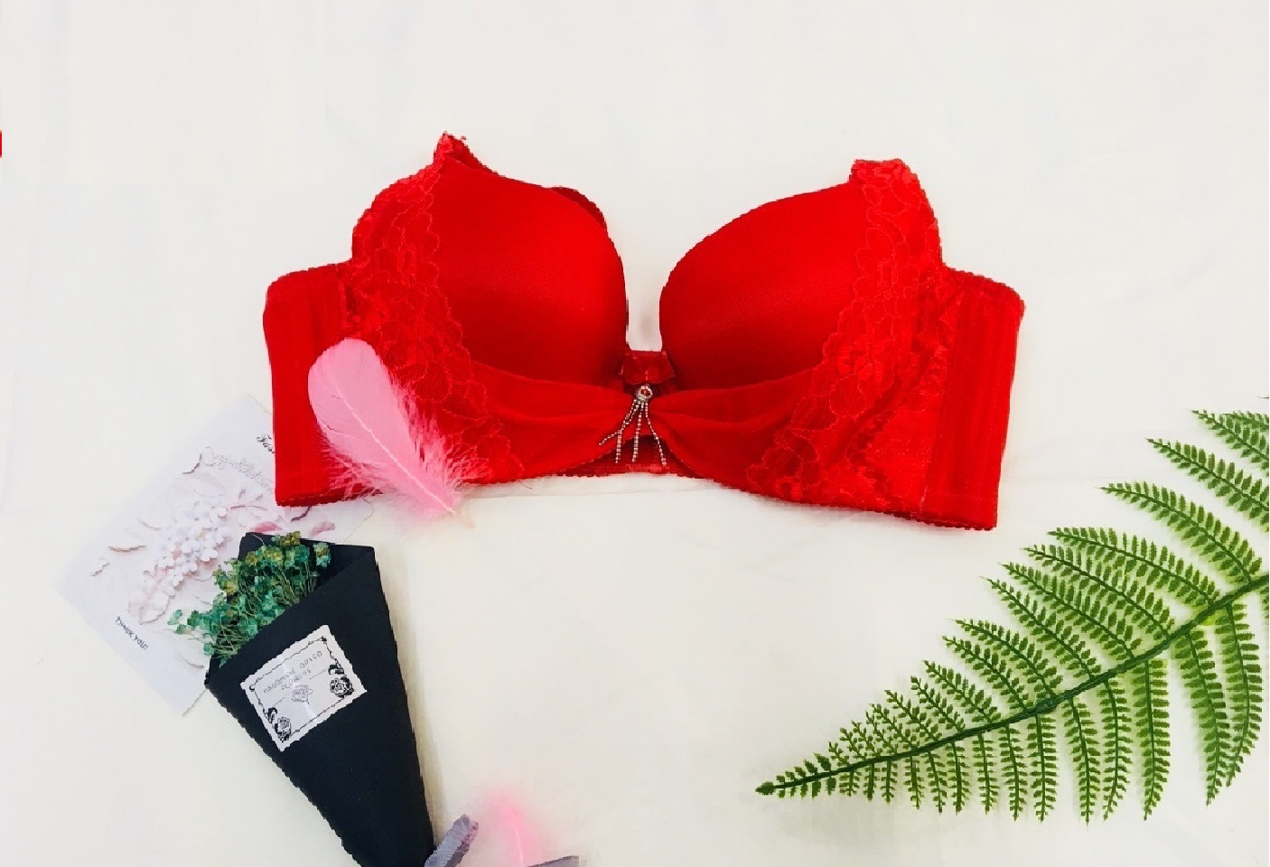 Áo lót CHILIER CHB3373-RS màu đỏ
