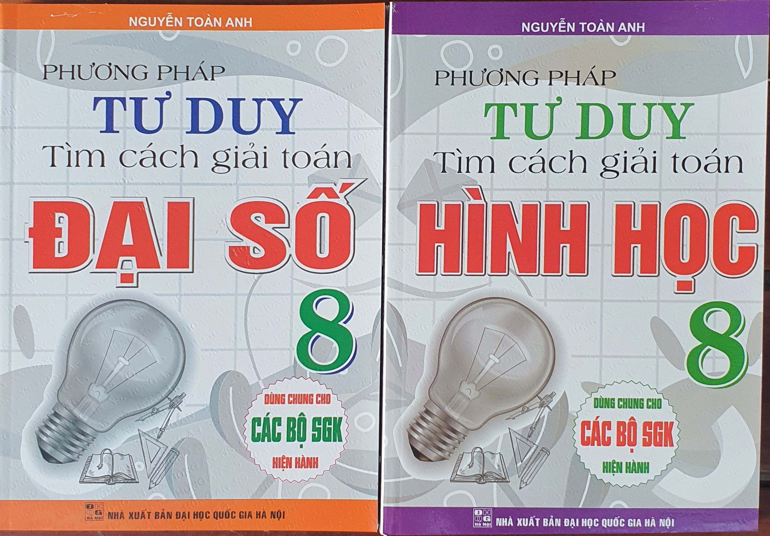 Combo Phương Pháp Tư Duy Tìm Cách Giải Toán Lớp 8  - HA