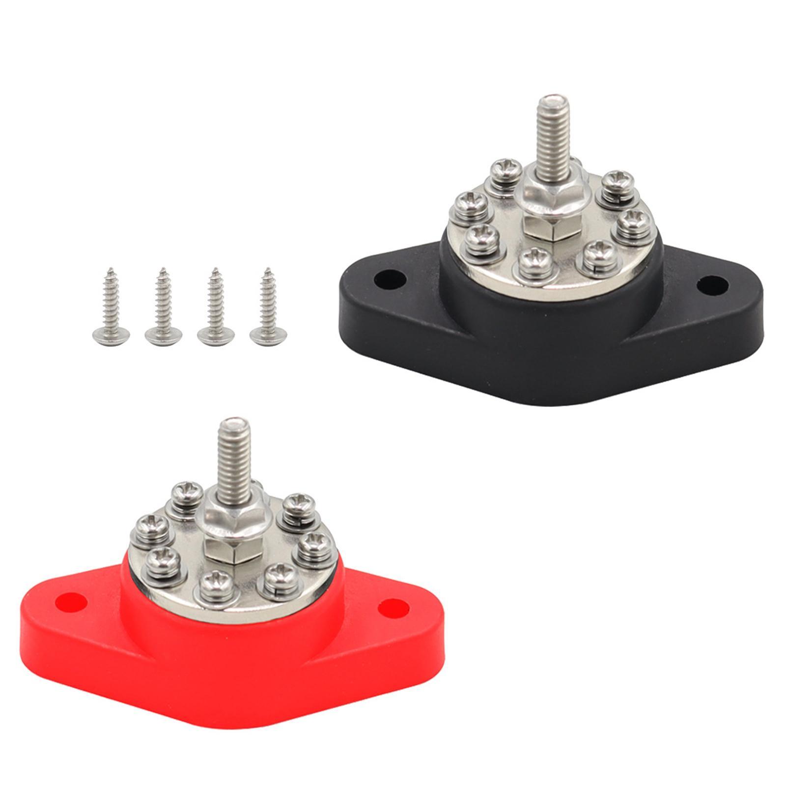 Power Distribution Block Bus Bar 8 Terminal Block for Truck rv