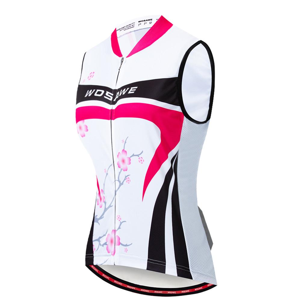 Women's Hi-Viz Safety Running Cycling Vest - Windproof and Reflective - 4 Sizes