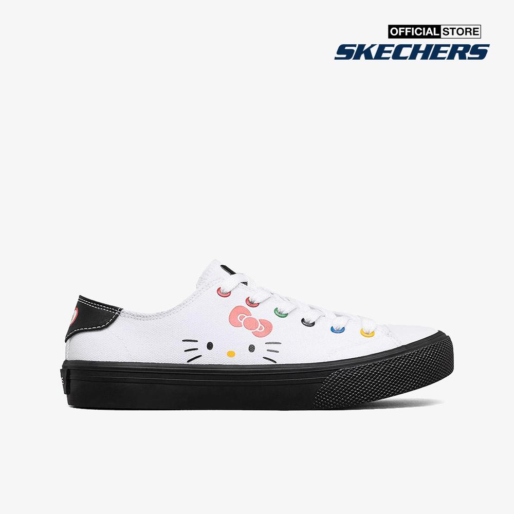 SKECHERS - Giày sneakers nữ phối dây Hello Kitty Street V'lites 66666316-WBK